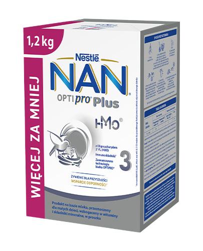 NAN OPTIPRO Plus 3 Produkt na bazie mleka dla małych dzieci, 1,2 kg